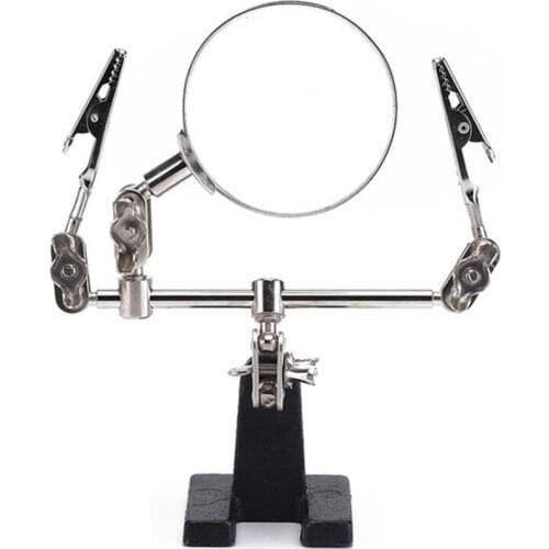 Adjustable Assistant Magnifying Bracket Soldering Station Multi-function Welding Station Auxiliary Clamp Electric Soldering Iron