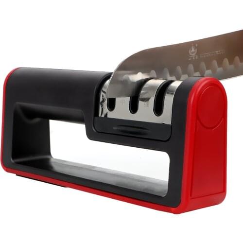 Sharpening Stone Household Whetstone Kitchen Tools Knife Sharpening Tool Professional 3 Stages Sharpener