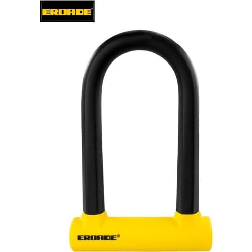 Strong In The U-Lock Center Smash Resistant Hydraulic Shear Military Steel Bicycle Electric Vehicle Anti Scratch Silicone