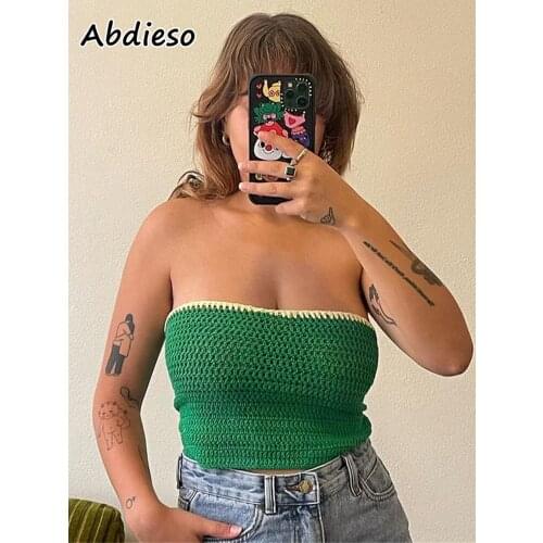 Женские трикотажные майки Abdieso China At AliExpress