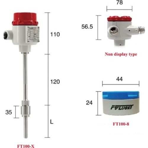Digital Display Smart Hart Protocol 4-20ma pt100 Temperature Transmitter Price With Rtd Sensor