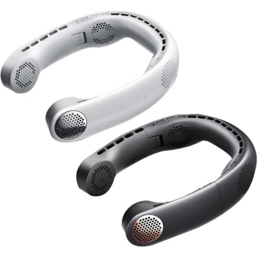 Mini Neck Fan Portable Bladeless USB Rechargeable Mute Sports Fans Outdoor Xiaomi Ventilador