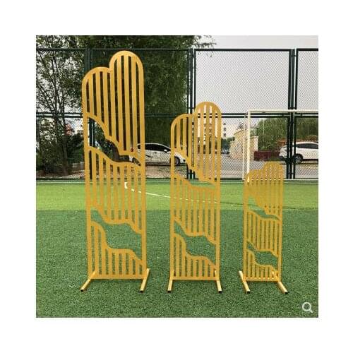 New wedding props tie yi road screen Chinese wedding stage background decoration road decorations