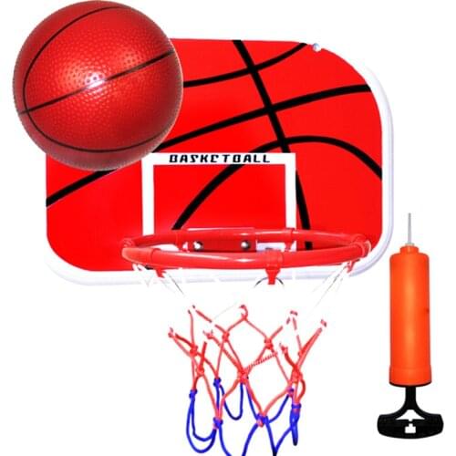 Hanging Basketball Hoop Kids Indoor Basket Ball for Door Mini Basketball Board Family Basket Children Game Basketball Toy Set