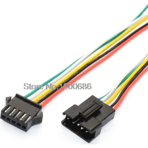 SM 2.54mm 5P Female and Male Connector wire harness 20CM totally