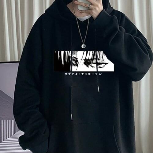Attack on Titan Levi men women hoodies fall/winter 2021 new casual all-match fashion sweatshirt unisex personality TEE pullover
