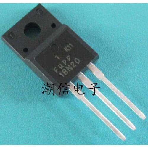 10cps FQPF18N20 TO-220F