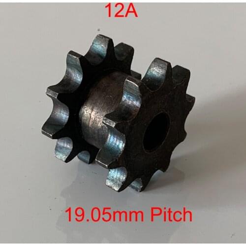 12A 10 11 12 13 14 15 16 Tooth Pilot Bore 19.05mm Pitch Two Double Row Simplex Gathering Gear Chain Drive Sprocket Wheel Plate