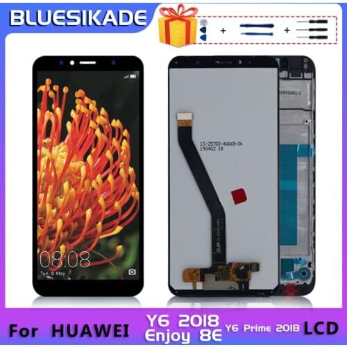 5.7" For Huawei Y6 2018 LCD Display Touch Screen For Enjoy 8E DRA-LX5 LCD Y6 Prime 2018 Display Digitizer Replacement Parts