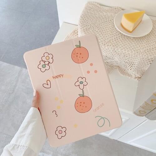 For iPad Air 4 Case 2020 iPad Pro 11 Case 2021 12.9 Funda iPad 10.2 Case 7th 8th Generation Case Air 3 Mini 5 9.7 Pencil Case