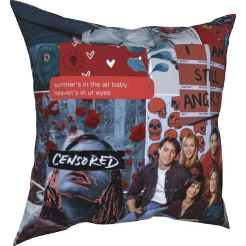 Friends Tv Show Joey Tribbiani Pillowcase Printing Polyester Cushion Cover Decoration Throw Pillow Case Cover Sofa 40*40cm