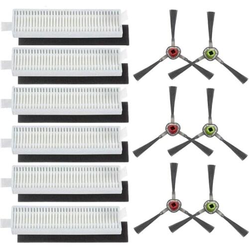 Filter Side Brush Replacement for ECOVACS DEEBOT Slim DA60 SLIM2 DA5G Slim NEO Robotic Vacuum Cleaner