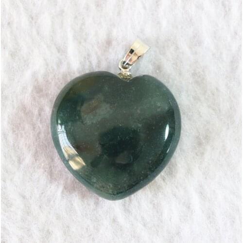 Classic fashion Indian carnelian agat stone heart pendant for women pendant diy jewelry accessories findings B873