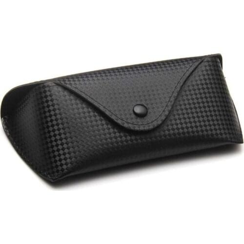 3pcs Classic Leather Sunglasses Cases Men Women Retro Sun Glasses Fashion Soft Case for Ladies Black Designer Eyeglass Box