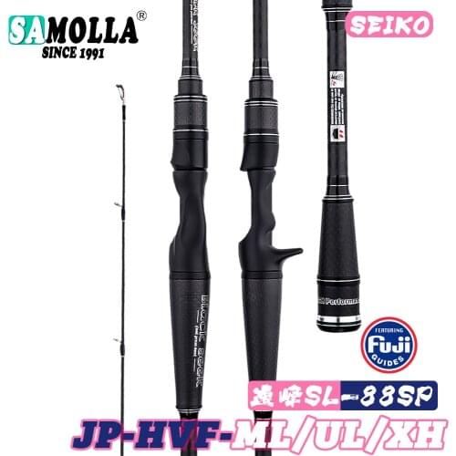 Strong Fishing Rod Carbon Hand Fugi Ring Spinning Casting Rod Canne A Peche Carbonne Olta Kamislari Baitcasting Ultra Light Rod