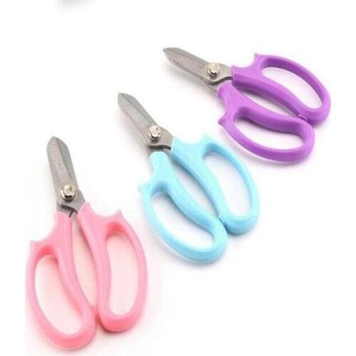 Roung Head Pruning Gardening Flower Scissors Branch Shears Bonsai Pruners Flower Shop Tools