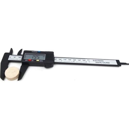 0-150mm Plastic Digital Vernier Caliper Calibre Digital Thickness Gauge Accuracy 0.1mm Measuring & Gauging Tools