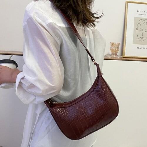 Retro Animal Prints Shoulder Bag Designer Handbags And Purses Pu Leather Crossbody Bags For Women Fashion Lady Hand Bag