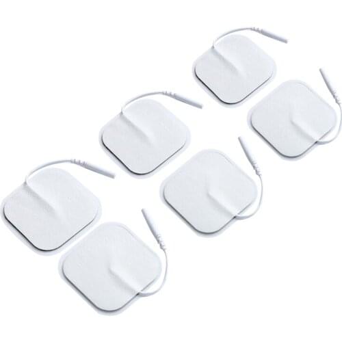 20Pcs/lot 5*5cm Electrode Pads For Tens Acupuncture Physiotherapy Machine Ems Nerve Muscle Stimulator Slimming Massager Patch