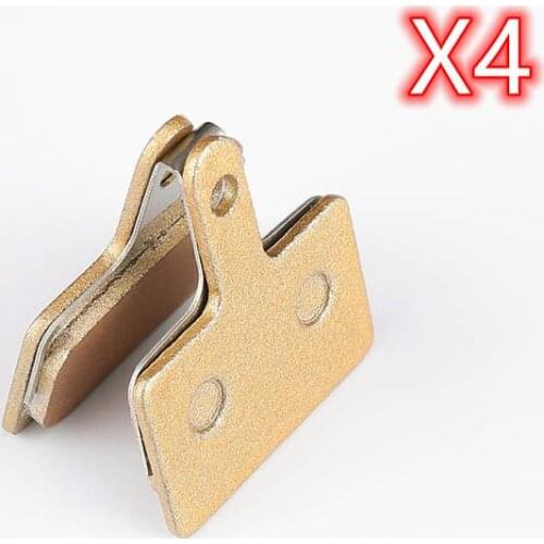 4 Pairs of Copper Based Bicycle Brake Pads For Shimano Deore M575 m465 Nexave C501 and C601 Auriga Comp Drako Aquila Hylex