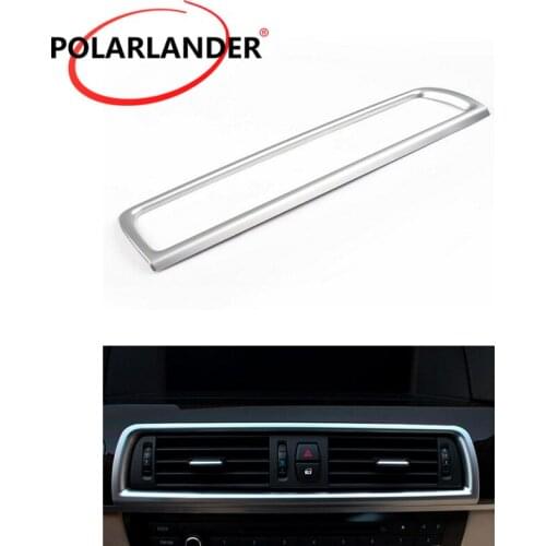 Car styling door stereo sticker ABS Chrome trim loudspeaker cover for BMW 5 Series F10 F18 2011 2012 2013 2014 2015 2016