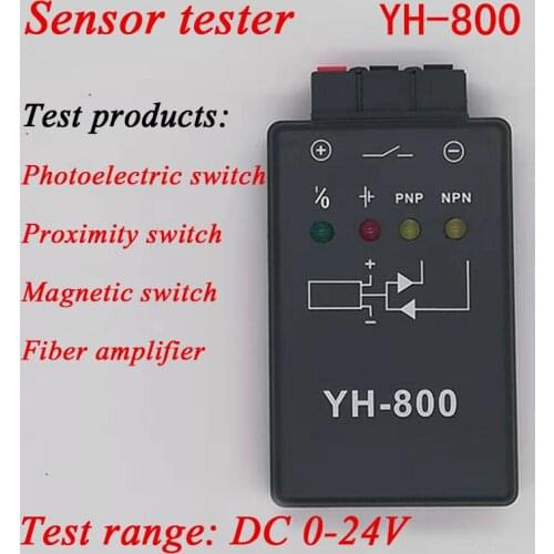 Without battery YH-800 Photoelectric Switch Tester Proximity Switch Magnetic Switch Detection Instrument Sensor Tester