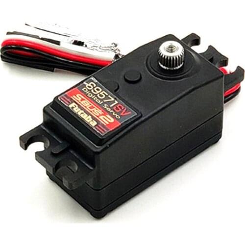Original Futaba S9571SV HV large torque short digital servo S.Bus2 Metal gear High voltage servo for 1:10 1:8 rc car rc truck