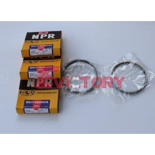 For yanmar 3TN100E 3TN100 overhaul gasket kit + main conrod con rod bearing set