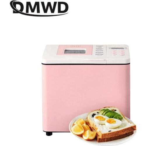 DMWD Smart Household Automatic Bread Machine 22 Menus Toast Yogurt Cake Multifunctional Breakfast Machine 13H Appointment