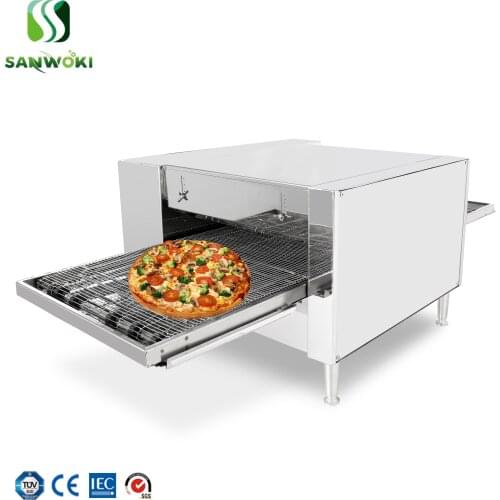 Pizza oven machine automatic pizza baking machine pizza oven conveyor machine With digital timer control