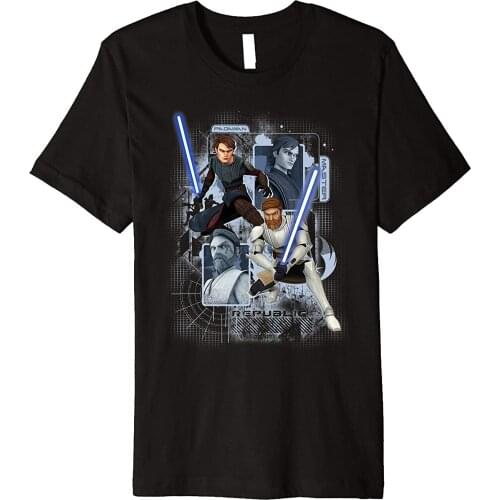 The Clone Wars Republic Padawan Master Premium T-Shirt