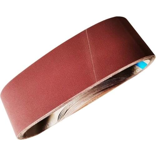 HLZS-4-Inch x 36-Inch Aluminum Oxide Sanding Belts, 80/120/150/240/400 Assorted Grits, 15-Pack