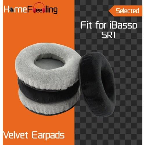 Homefeeling Earpads for iBasso SR1 Headphones Earpad Cushions Covers Velvet Ear Pad Replacement