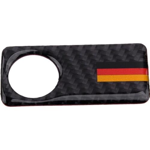 Copilot Glove Storage Box Handle Panel Trim Carbon Fiber Fit for Mercedes Benz C Class W204 2007 2008-2010 2011 2012 2013 2014