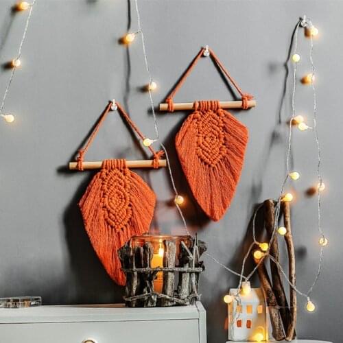 33 Styles Wall Art Hanging Tapestry Wedding Wall Decors Backdrop Home Living Room Home Decor Art Handmade Woven Macrame Handmade