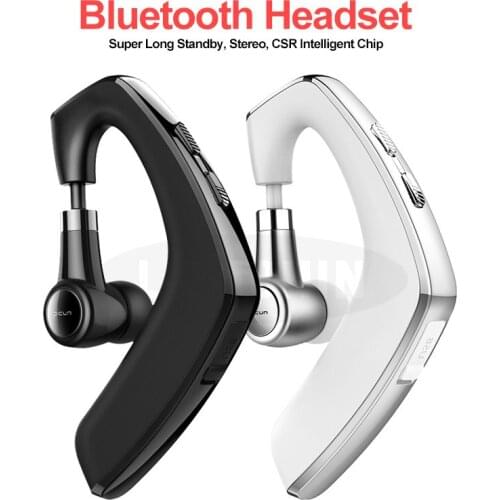 Newest Handsfree Business Bluetooth Headphone With Mic Wireless Earphone Bluetooth Headset For Drive Car