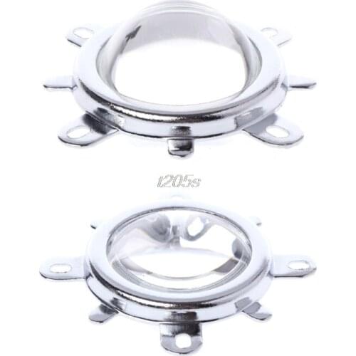 44mm Lens + 50mm Reflector Collimator+ Fixed Bracket For 20W-100W LED Light Lamp T16 Drop ship