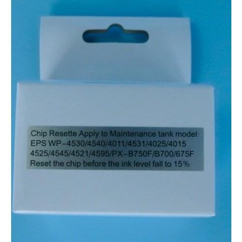 Stable Quality T6710 Maintenance Tank Chip Resetter For Epson workfore pro 4010 4023 4090 4590 4020 4530 4540 Free shipping