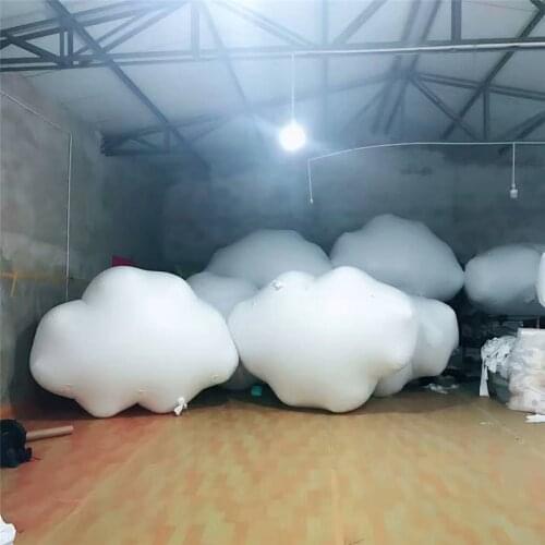 Baby Shower Aluminum Film White Clouds Balloons Party Foil Balloon Decoration 1pc/lot Birthday