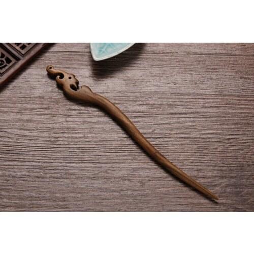 Womans vintage retro Simple Animal Wooden hair sticks hairpins hairgrips Headwear Hair Accessories