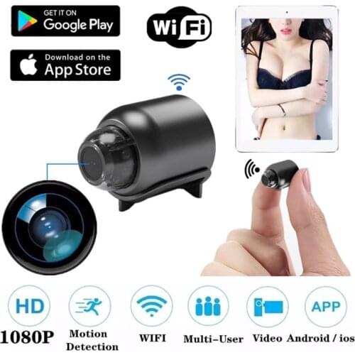 1080P HD Wireless Ip Camera Mini Surveillance Security Night Vision Motion Detect Camera Wifi Baby Monitor Cam
