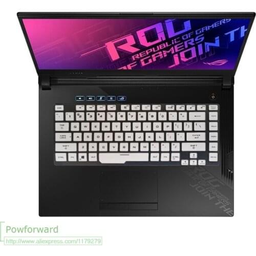 15.6 inch laptop Keyboard Cover skin For ASUS ROG STRIX G15 G512 G512LU G512LI G512LV G512LW G512 LU LI LV LW