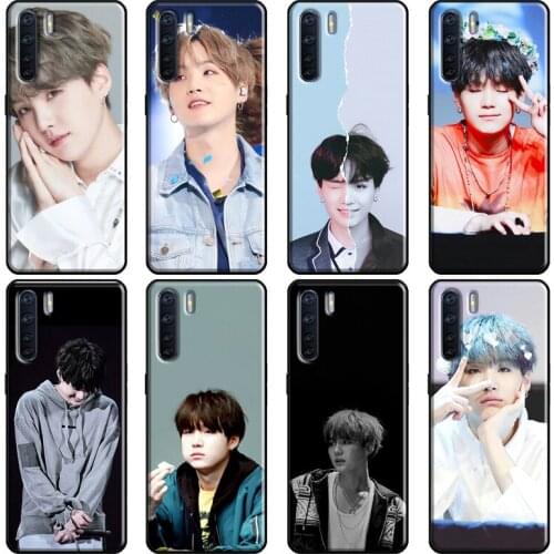 Min Yoon Gi Suga Soft For OPPO F5 F7 A52 A72 A1K A5S A15 A83 A91 A31 A53 A9 A5 2020 Reno 4 Pro 2Z Cover