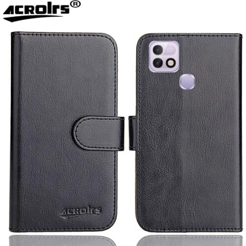 Infinix Hot 10i Case 6.52" 6 Colors Flip Fashion Soft Leather Infinix Hot 10i Case Exclusive Phone Cover Cases Wallet