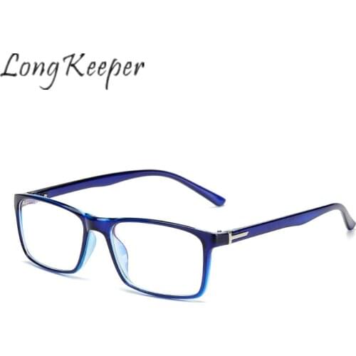 Long Keeper Eyeglasses Frame Women Men Eye Glasses Plastic Frame Clear Len Spectacles Unisex Eyewear Fashion Outdoor Comfortable