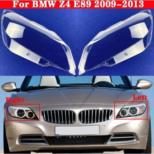 For BMW Z4 E89 2009-2013 Car Front Headlight Cover Headlamp Lampshade Lampcover Head Lamp light Covers glass Lens Shell Caps