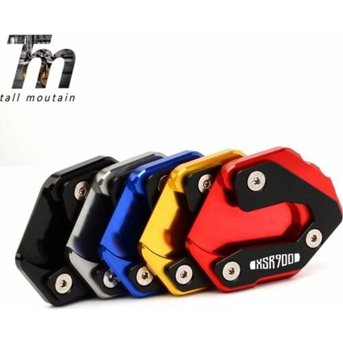 For YAMAHA XSR900 XSR 900 2018 2019 2020 2018-2020 20 Top brands Motorcycle Side Stand Pad Enlargement Plate Kickstand Extension