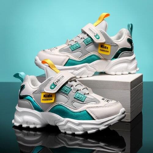 New Autumn Winter Boys fashion casual warm shoes children sports shoes Girl Fleece running leather sneakers kdis zapatillas