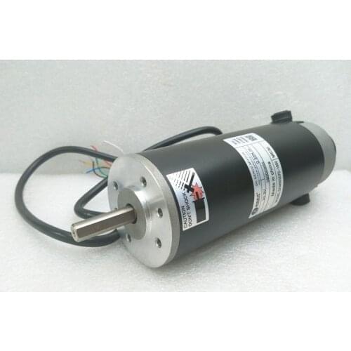 Leadshine DCM50207 120W Brushed Servo Motor with 3600 rpm max speed and 1000 Line Encoder