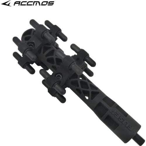 Bow Stabilizer Rubber Balance Bar Bow Shock Absorber Compound Bow for Archery Hunting/Shooting Accessories